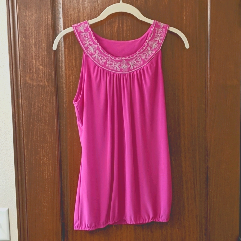 The Limited pink/purple tank
